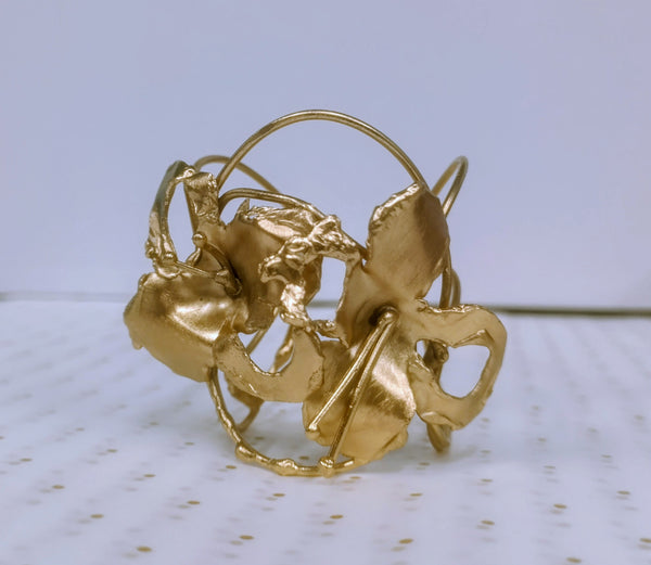 Brazalete 2 flores
