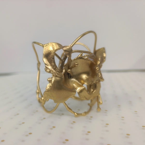 Brazalete 2 flores