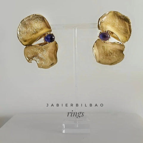 Pendientes Orquidea